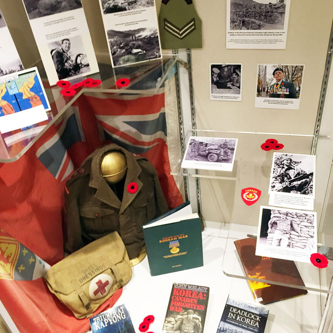 Rememberance Day 2017 display