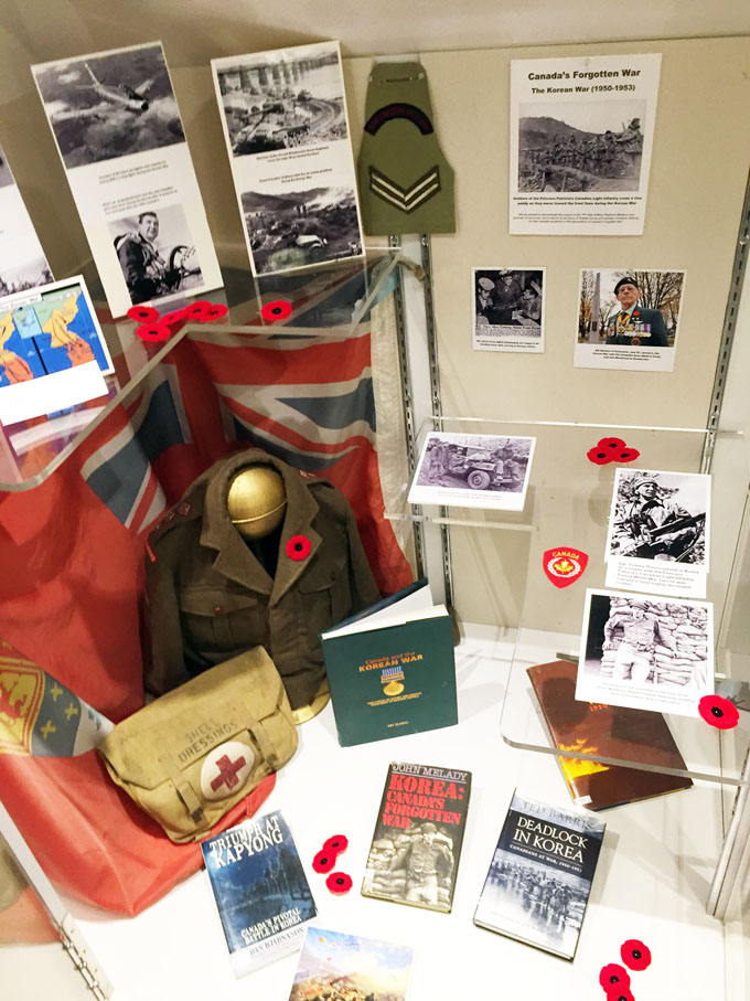 Rememberance Day 2017 display