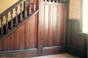 Entrance Hall B34 – A view of the staircase.