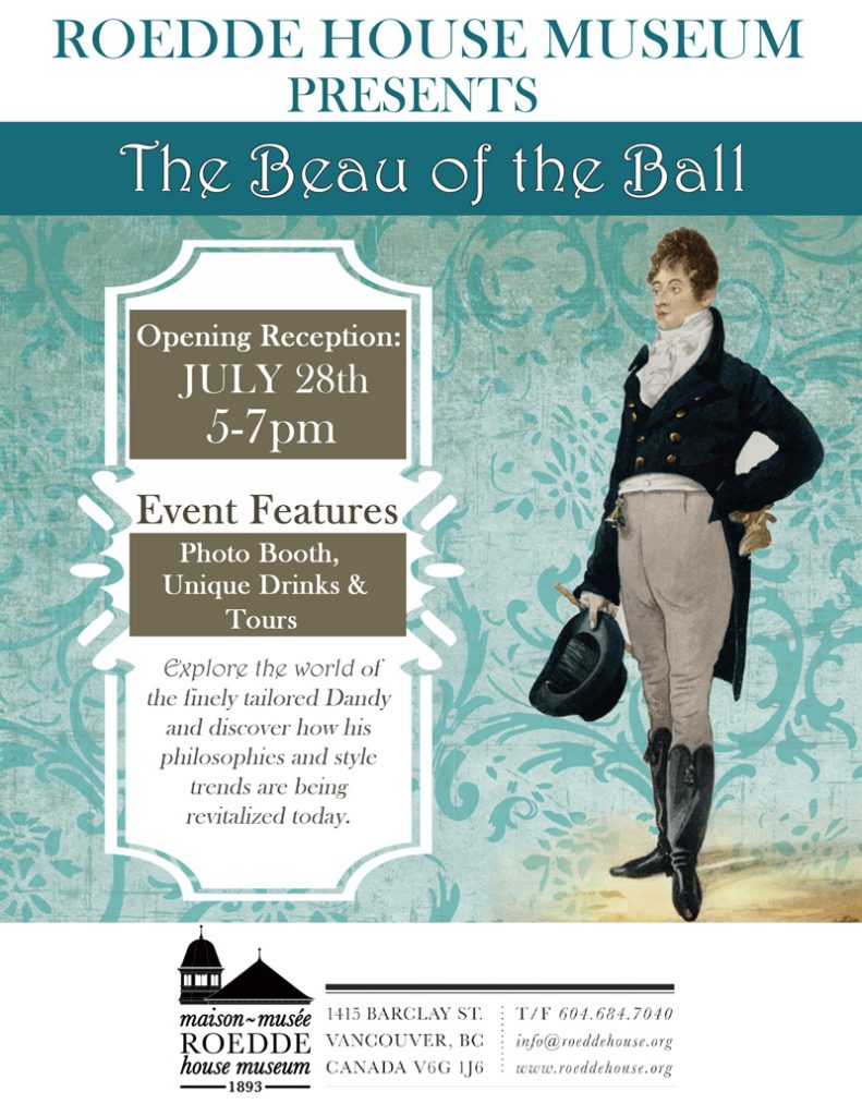 The Beau of the Ball event poster
