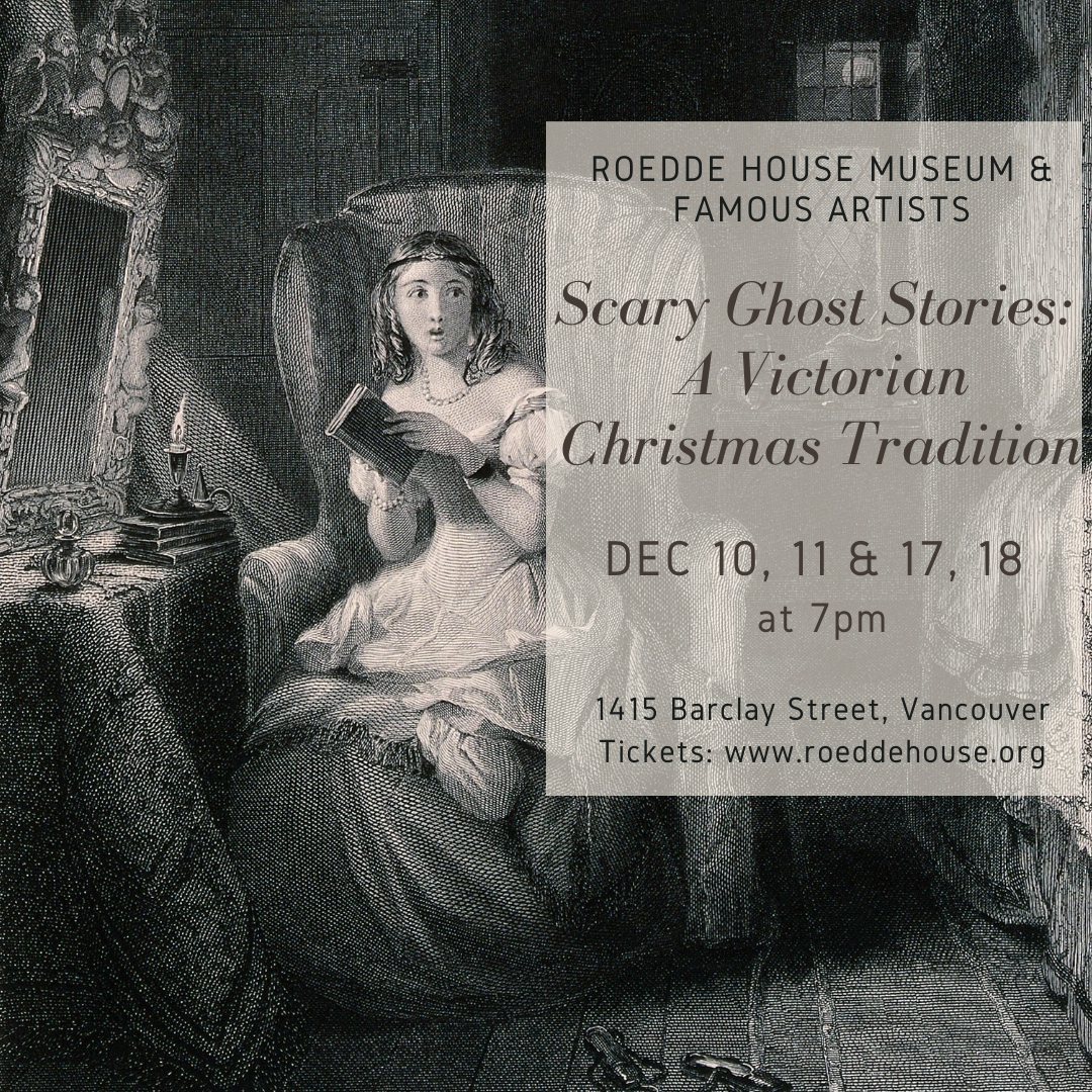 Scary Ghost Stories: A Victorian Christmas Tradition - ROEDDE HOUSE MUSEUM Scary Ghost Stories: A Victorian Christmas Tradition Poster
