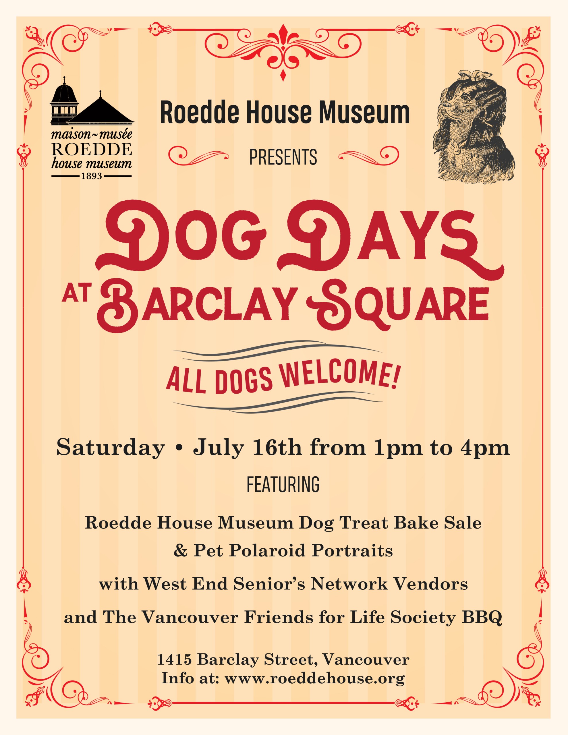 Dog Days at Barclay Square Poster