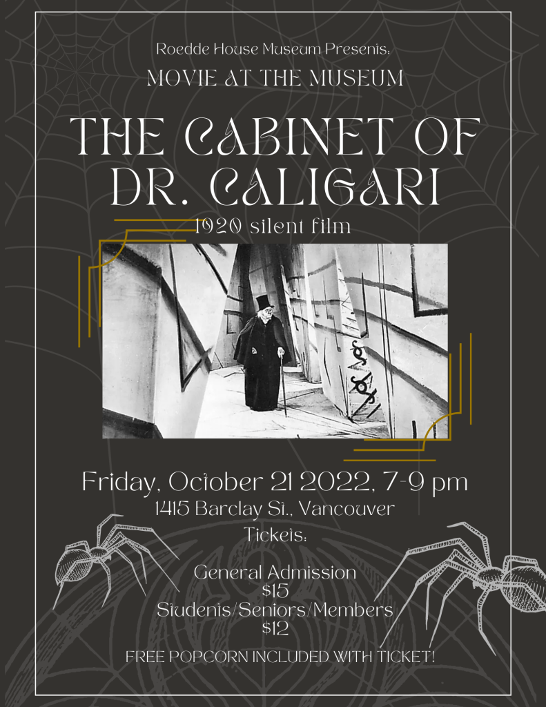 Oct 21 Cabinet of Dr. Caligari 2