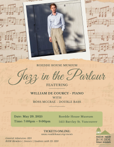 Jazz in the Parlour Fall 2024