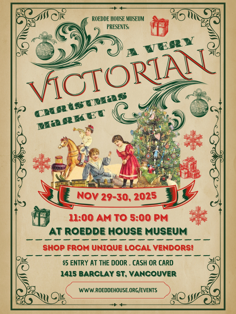 Very Victorian Christmas Market - ROEDDE HOUSE MUSEUM Very Victorian Christmas Market 2025