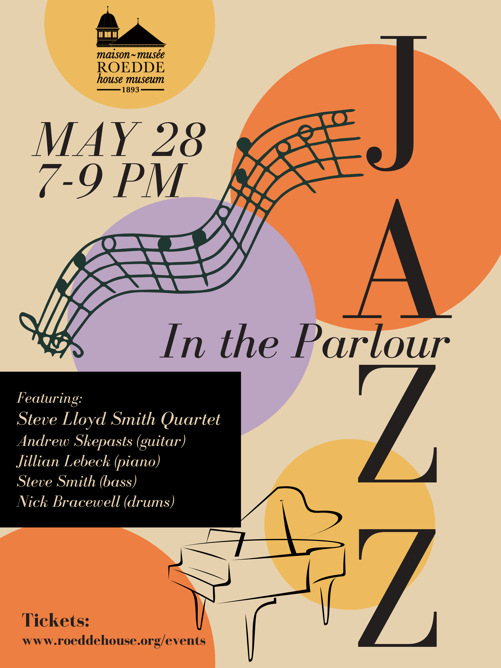 Jazz in the Parlour: Steve Lloyd Smith Quartet