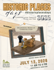 Historic Places Days 2026 (8.5 X 11 In)