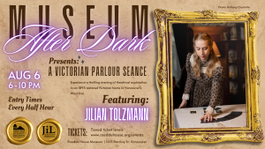 Collections Room Restoration - ROEDDE HOUSE MUSEUM Museum After Dark Victorian Parlour Seance (1920 x 1080 px)